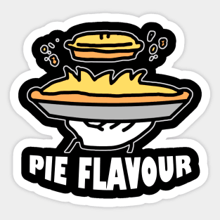 Pie Flavour Asdf Movies Colour Sticker
